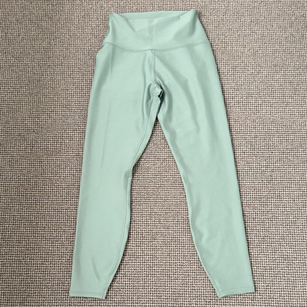 ALO Yoga Mint Green High-Waisted 7/8 Leggings
